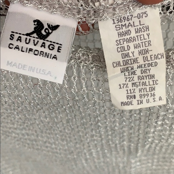 Sauvage California mesh dress - Picture 3 of 5